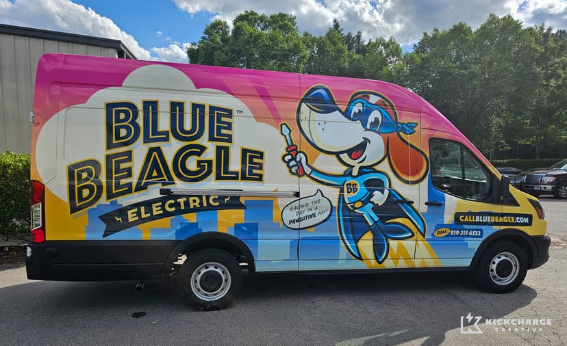 Blue Beagle after rebrand